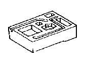 Lexus 64779-33040 CUSHION, SPARE WHEEL