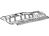 Lexus 58113-76901 PANEL, FRONT FLOOR, CENTER