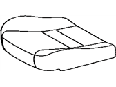 Lexus 71071-76061-A6 COVER SUB-ASSY, FRONT SEAT