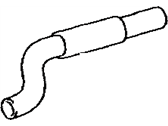 Lexus 16571-AA010 HOSE, RADIATOR