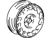 Lexus 42611-24870 WHEEL, DISC