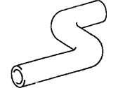 Lexus 16571-50040 HOSE, RADIATOR, NO.1