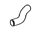 Lexus 16571-38051 HOSE, RADIATOR, NO.1