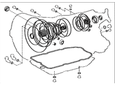 Lexus 04351-50080 GASKET KIT, AUTOMATIC TRANSMISSION OVERHAUL