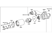Lexus 28100-0P080-84 REMAN STARTER
