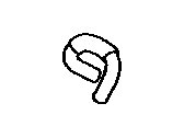 Lexus 16281-38040 HOSE, WATER BY-PASS, NO.4