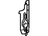 Lexus 53154-53020 GUIDE, RADIATOR GRILLE SIDE AIR, LH