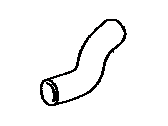 Lexus 16571-38071 HOSE, RADIATOR, NO.1