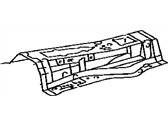 Lexus 58113-53030 PANEL, FRONT FLOOR, CENTER