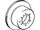 Lexus 42431-30310 DISC, REAR