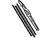 Lexus 85212-42120 BLADE, FRONT WIPER, RH
