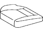 Lexus 71075-48180-A0 COVER, REAR SEAT CUSHION, RH (FOR SEPARATE TYPE)