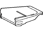Lexus 71511-76010 PAD, FRONT SEAT CUSHION