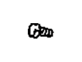 Lexus 96341-11703 BOLT, UNION
