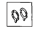 Lexus 11011-50010 WASHER SET, CRANKSHAFT THRUST