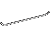 Lexus 62320-24010-A0 WEATHERSTRIP ASSY, FRONT DOOR OPENING TRIM, LH