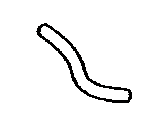 Lexus 16261-31040 HOSE, WATER BY-PASS