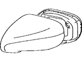 Lexus 8791A-53410-A0 COVER, OUTER MIRROR