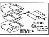 Lexus 71001-53Y90-B2 SEAT SET