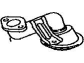 Lexus 15107-31020 PIPE SUB-ASSY, OIL W/STRAINER