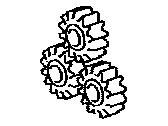 Lexus 28255-20020 GEAR, PLANET