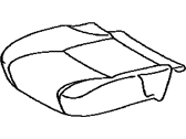 Lexus 71072-53690-B2 COVER, FRONT SEAT CUSHION, LH(FOR SEPARATE TYPE)
