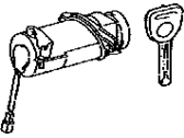 Lexus ES300 Trunk Lock Cylinder - 69055-33220 Luggage Compartment Lock Cylinder & Key Set