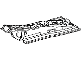Lexus 58113-42012 PANEL, FR FLOOR, CTR