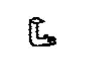 Lexus 71121-33100 BRACKET, FRONT SEAT CUSHION
