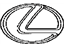 Lexus 90975-02078 Rear Trunk Emblem Badge