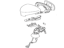 Lexus 87940-30D31-A0 Mirror Assembly, Outer Rear