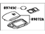 Lexus 89904-78060 Electrical Key Transmitter Sub-Assembly