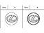 Lexus 42603-53110 Ornament Sub-Assy, Wheel Hub