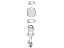 Lexus 48020-48073 Cylinder Assembly, Pneumatic