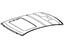 Lexus 63111-50150 Panel, Roof