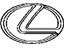 Lexus 53141-53010 Radiator Grille Emblem (Or Front Panel)