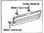 Lexus 75071-60030-A2 Moulding Sub-Assy, Front Door, Outside RH