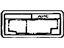 Lexus 48969-60020 Label, Jack Up Caution