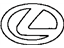 Lexus 75311-60130 Radiator Grille Emblem (Or Front Panel)