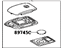 Lexus 89904-0E160 Electrical Key Transmitter Sub-Assembly