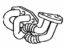 Lexus 15767-31032 Pipe, Oil Cooler