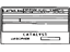 Lexus 11298-20760 Label, Emission Control Information