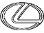 Lexus 53141-75040 Radiator Grille Emblem (Or Front Panel)