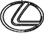 Lexus 75431-50040 Luggage Compartment Door Emblem