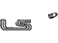 Lexus 75441-50030 Luggage Compartment Door Name Plate, No.2