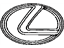 Lexus 75441-0E010 Back Door Emblem, No.1
