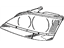 Lexus 81150-0E010 Headlight Assembly Pair Driver And Passenger Side Halogen