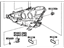 Lexus 81140-53820 Headlamp Unit Assembly, Right
