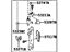 Lexus 53202-53908 Support Sub-Assembly, Ra