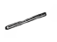 Lexus 68161-50031 Weatherstrip, Front Door Glass, Outer RH